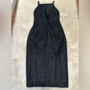 NWOT black dress, size 4, H&M